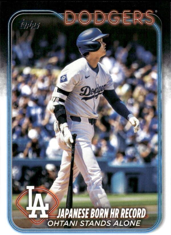 2024 Topps Update #US123 Shohei Ohtani Los Angeles Dodgers MLB Baseball Base Trading Card