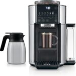De’Longhi TrueBrew Drip Coffee Maker, Built in Grinder, Single Serve, 8 oz to 24 oz with 40 oz Carafe, Hot or Iced Coffee, Stainless,CAM51035M