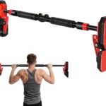 Door Pull Up Bar Doorway Chin Up Bar for Home 76-100 cm (29.92in-39.37in) No Screws Home Workout Equipment