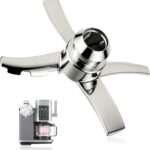 Replacement Paddle Compatible with Ninja Creami NC700 NC701 NC701C Series Ice Cream Makers,Replacement Parts Blade for Ninja Ice Creami Accessories