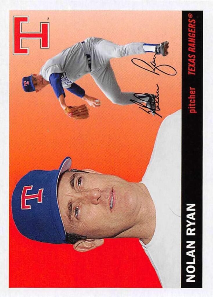 2020 Topps Archives #90 Nolan Ryan Texas Rangers MLB Baseball Trading Card