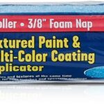 FoamPRO 58 Foam Paint Roller, 9″ x 3/8″ Honeycomb Foam – Ideal for Applying Texture Paints On Walls and Anti-Slip Coatings to Floors Compatible with All Paints – for Uniform, Professional Finish