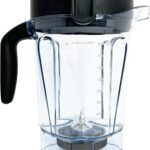 For Vitamix Blender Pitcher 64oz Low-Profile, Replacement Container Cup Jar Compatible with Vitamix 5300, 6500,750,7500,5200,6000,6300, VM0102, VM0103, Propel/Professional Series/G-Series/Classic C