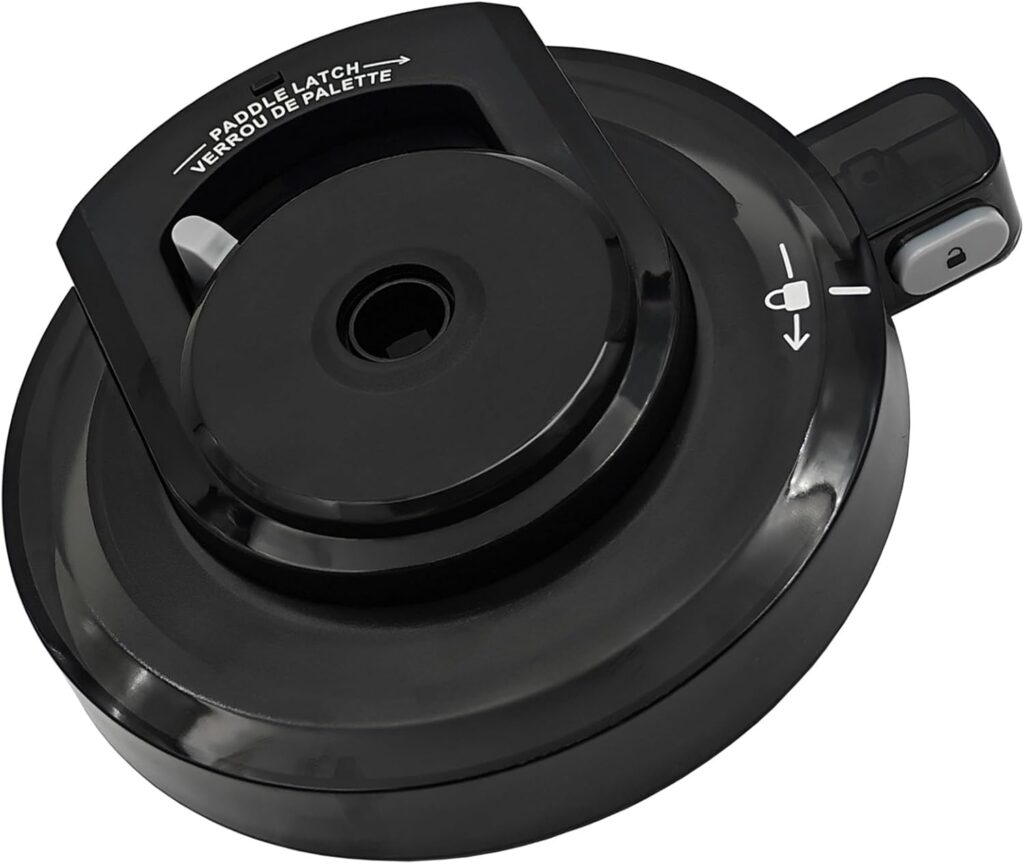 Outer Bowl Lid Replacement for Ninja Creami NC301 Ice Cream Maker, Reusable Creami Replacement Lid Compatible with Ninja Creamy NC301 NC300 NC299AMZ CN301CO Series, Ninja Creami Replacement Parts