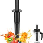 Classic Tamper Replacement Compatible with Vitamix Standard 64oz Containers, 12.2 Inch Blender Plunger Stick Accessories