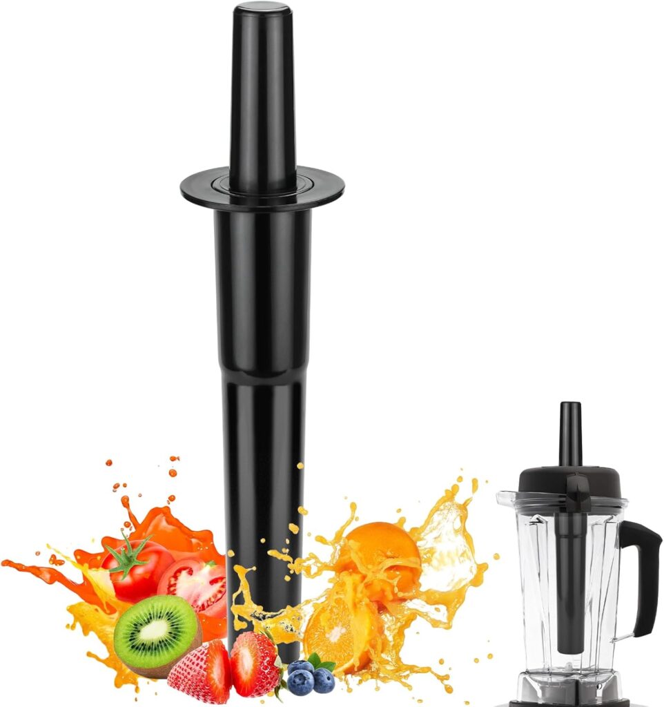 Classic Tamper Replacement Compatible with Vitamix Standard 64oz Containers, 12.2 Inch Blender Plunger Stick Accessories