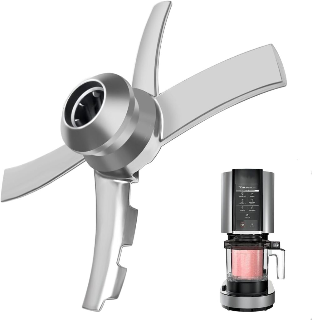 Replacement Paddle Compatible with Ninja Creami NC300 Series Ice Cream Makers,Replacement Parts Blade for Ninja Ice Creami Accessories for NC299AMZ/NC301/NC300/NC201