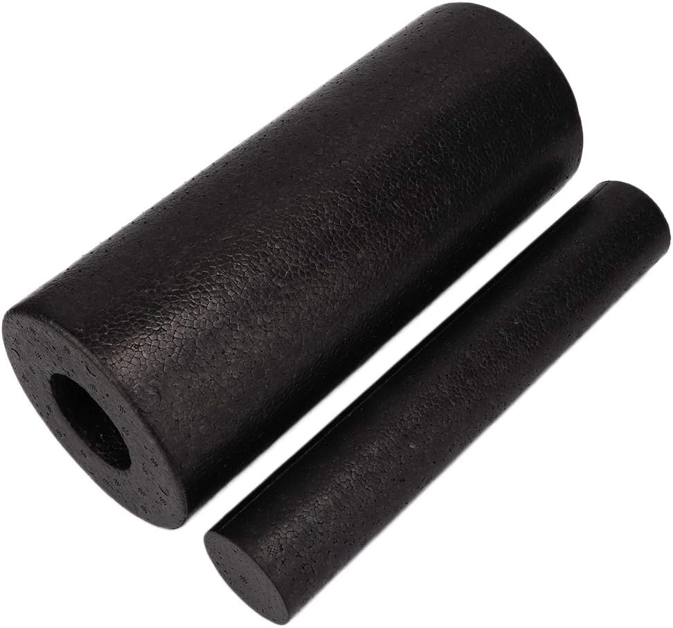 Foam Roller, 2 in 1 High Density Muscle Foam Rollers, Sports Massage Rollers for Stretching, Physical, Deep Tissue and Myofascial Release
