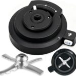 Outer Bowl Lid with Paddle for Ninja Swirl NC700 Series Ice Cream & Soft Serve Makers, Reusable BPA-Free Replacement Lid, Creami Accessories Compatible with Ninja NC700 NC701 NC701C Dishwasher Safe