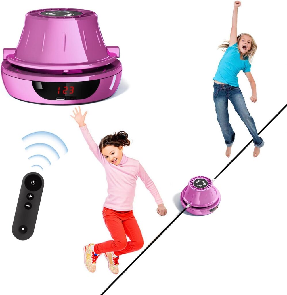 Smart Jump Rope Machine Electronic Skipping Ropes 1-10 Speed Level Adjustment Multiplayer Jumping Rope Groups Rope Skipping LED Display Counter Workout for Women/Men/Kids