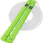Buddy Lee New Versa Trainer Jump Rope – Green – Adjustable Speed Rope for Fitness, Cardio & Training – Lightweight, Durable & Ergonomic Handles