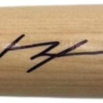 Autographed/Signed Wyatt Langford Rawlings Pro Baseball Bat Fanatics COA