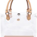 Yhtcwy Clear TPU DIY Tote Bag Handbag Making Kit, Handmade Handbag Tool Set Birthday Holiday Bag Making Kit for Women (A)