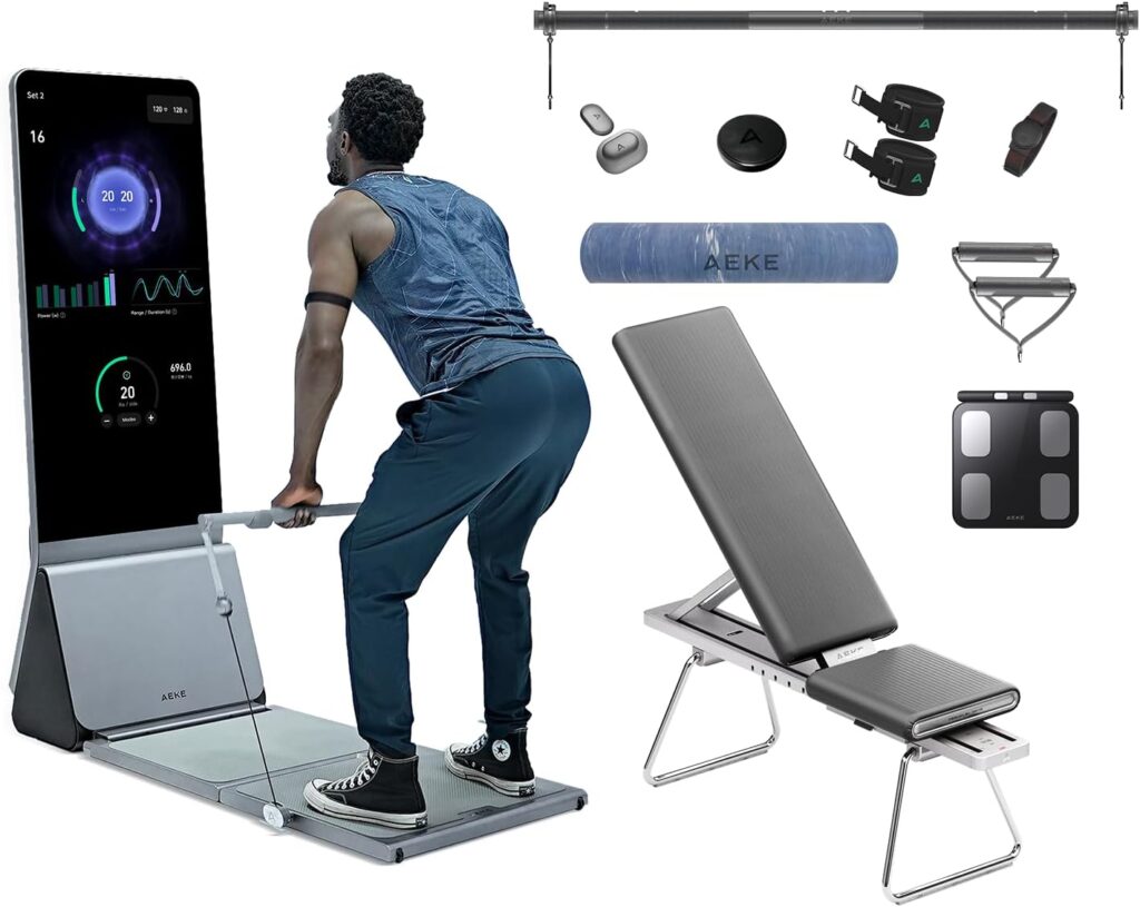 AEKE K1 Smart Home Gym System+Yoga Mat