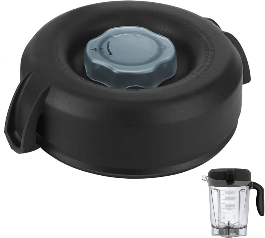 Compatible with vitamix Lid Replacement, 64 oz Low-Profile Container Lid Replace for 750, 7500, 5300, 780, 6500, E320 Blender Cover, Blender Lid Compatible with vitamix Container Pitcher Jar Cup Top