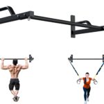 2025 Upgrade Pull Up Bar Wall Mounted – 600 lbs Heavy Duty Strength Training Pull-Up Bars, Ideal Rogue Pull Up Bar for Home and Commercial Gym, Easy Installation Chin Up Bar, Versatile Garage Pullup Bar