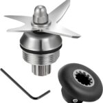Blender Replacement Wet Blade Kit (4-Piece) – Compatible with Vitamix 5200 Series 32 oz & 64 oz Containers – Includes Drive Socket, Nut Wrench & Repair Tools for Blender Mixer