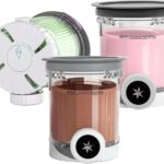 Containers Replacement for Ninja Swirl Creami Pint and Lids – 3 Pack, Compatible with Ninja NC701 Swirl by CREAMi Ice Cream and Soft Serve Maker, Food Grade Material, BPA Free, Dishwasher Safe