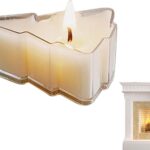 Christmas Tree Aromatherapy Candles – Handmade Christmas Shaped Candles | Holiday Decorations for Living Room Home Offices Dormitory Classroom School Apartment Bedroom