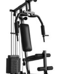 Multifunctional Home Gym Machine – Full Body Workout Station with 100LB Weight Stack, LAT Pulldown, Chest Press & Leg Extension, Compact Strength Training Equipment for Home Use