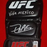DIEGO LOPES UFC MMA Signed Glove Beckett Witnessed COA 1W628469 – Autographed MLB Gloves