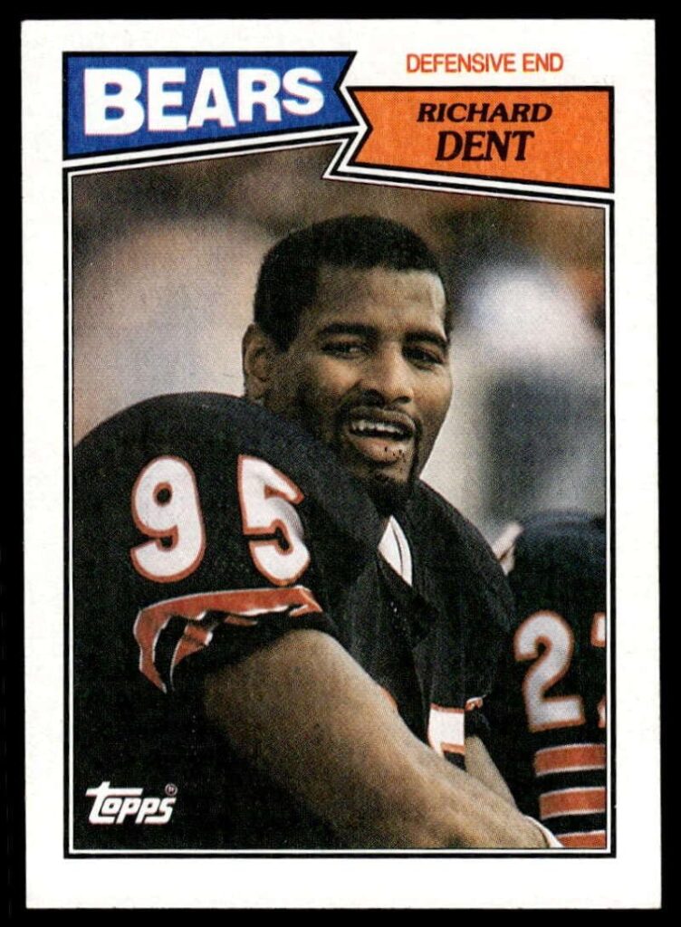 1987 Topps #56 Richard Dent Bears NFL Football Card NM-MT