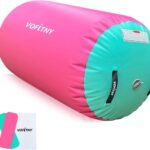 VOFiTNY Gymnastics Tumbling Equipment Air Barrel Inflatable Octagon Tumbler Roller Back-bend Trainer Chearleeding Mat Without Pump