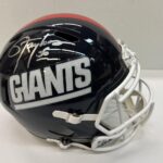Lawrence Taylor Autographed Full Size Replica NY Giants Throwback Helmet – Autographed NFL Helmets