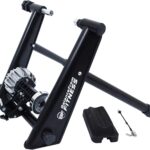 Fitvids Bike Trainer Stand Steel Bicycle Exercise Fluid Magnetic Stand with Front Wheel Riser Block,Multiple Options