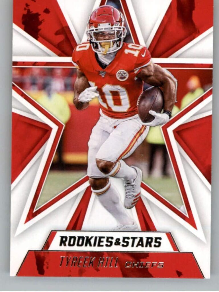 2020 Rookies and Stars #41 Tyreek Hill Kansas City Chiefs Official NFL Football Trading Card in Raw (NM Near Mint or Better) Condition