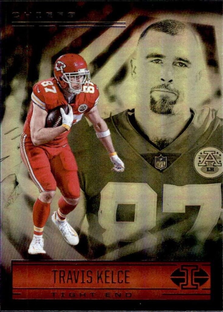 2021 Panini Illusions #25 Travis Kelce Kansas City Chiefs NFL Football Trading Card