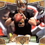 2008 Score SuperBowl Gold Parallel Edition Football Card #192 Drew Brees