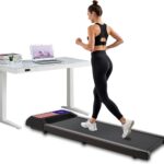Treadmill Under Desk with Incline for Home and Office,Walking Treadmill with Remote Control and LED Display