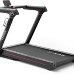 YESOUL Folding Treadmill for Home, 3.5HP Quiet Brushless Motor, Compact & Portable Design, 300 lbs Capacity, 47″x18″ Spacious Running Belt, LED Display & Smart App with Scenic Routes & Live Classes