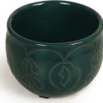 3×4 Inch Shaving Bowl for Men, Handmade Pottery Ceramic Shaving Soap & Cream Bowl – Portable Shaving Mug for Dad & Grandpa by ABHANDICRAFTS (AB-SBOWL-006)