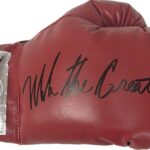 Mike Tyson Signed “Mike The Great” Boxing Glove Right JSA & Tyson Hologram – Autographed Boxing Gloves