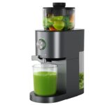 Silonn Cold Press Juicer Machines, High Juice Yield Slow Masticating Juicer with 5.4” Large Feed Chute for Whole Fruits & Vegetables, Easy Cleanup Self Feeding Juice Extractor with Reverse Function