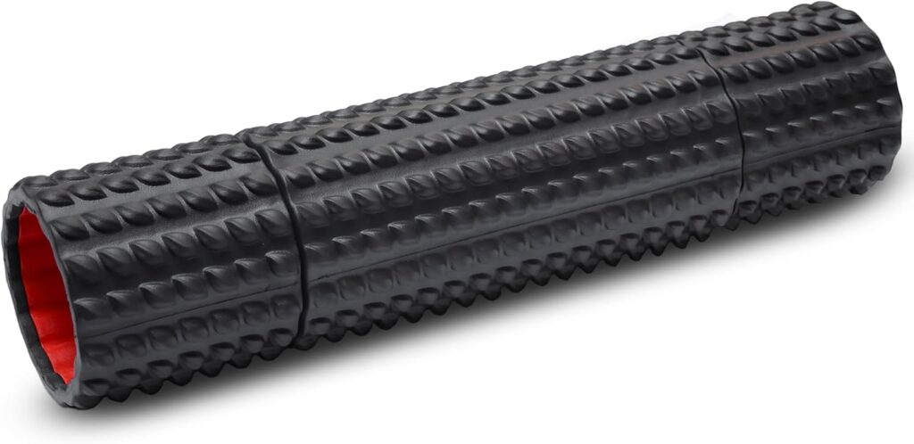 5-in-1 Long Foam Roller, 23″ Long Back Roller for Physical Therapy with 5 Different Length Options, Muscle Trigger Points – Relieves Pain with Muscle Massage: Back, Shoulder, Foot, Legs, Arms, Neck