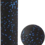 Mini Foam Roller – Muscle Massage Rollers for Trigger Point Therapy, Myofascial Release, Deep Tissue Fitness Massage & Relax Tight Muscles, Peanut Ball