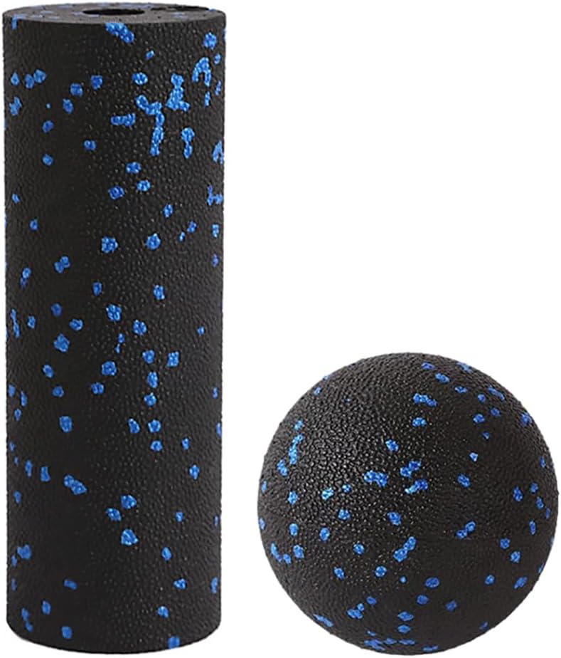 Mini Foam Roller – Muscle Massage Rollers for Trigger Point Therapy, Myofascial Release, Deep Tissue Fitness Massage & Relax Tight Muscles, Peanut Ball