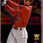 2019 Topps Chrome #1 Shohei Ohtani Los Angeles Angels Baseball Card