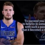 Luka Doncic Motivational Poster Quote Inspirational Quotes Classroom Posters Mens Basketball Pro Coaching Wall Art Growth Mindset Teacher Educational Signed Memorabilia Sports Decor Jersey Boys P111