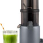 Shine Multi-Batch Compact Cold Press Juicer SMB-1, Hands-Free, Hopper Continuous Feed, Portable