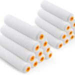 Foam Paint Roller, 20 Pack, 6 Inch Mini Paint Roller Covers, High Density Foam Paint Roller, Small Paint Rollers for All Flat Surfaces, Suitable for Wall，Kitchen Cabinets, Doors, Tables, Etc