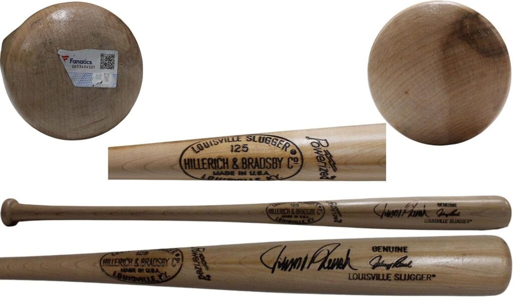 Johnny Bench Autographed/Signed Cincinnati s Bat FAN 44388 – Autographed MLB Bats