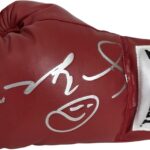 Sugar Ray Leonard Signed Boxing Glove COA Proof Autographed Boxing Champion