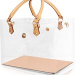 Clear PVC DIY Tote Bag Handbag Making Kit Handmade Gift Bag Craft Accessory Tool Set Birthday Holiday Gift Bag