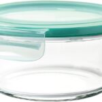 OXO Good Grips 4 Cup Smart Seal Leakproof Glass Round Airtight Food Storage Container