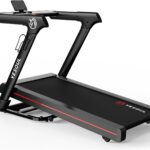 YESOUL Folding Treadmills for Home, 10% Auto Incline, 300lbs Capacity, 3.5HP Supper Quiet Brushless, 47″x18″ Spacious Running Belt, LED Display & App with Scenic Routes & Live Classes