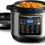 COMFEE’ 16 in 1 Electric Pressure Cooker Instant Multi Cooker Olla de Presion Non-Stick Pot Yogurt Maker Rice Cooker Sauté Steamer 8 Quarts Stainless Steel